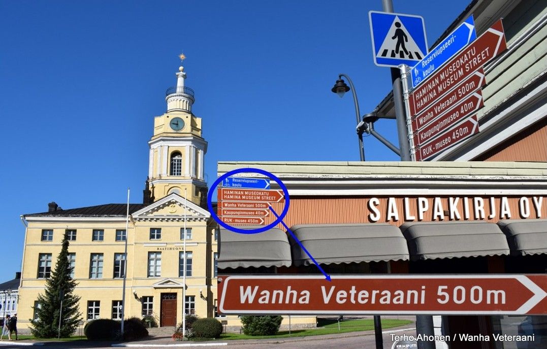 Wanhaan Veteraaniin on viitoitus